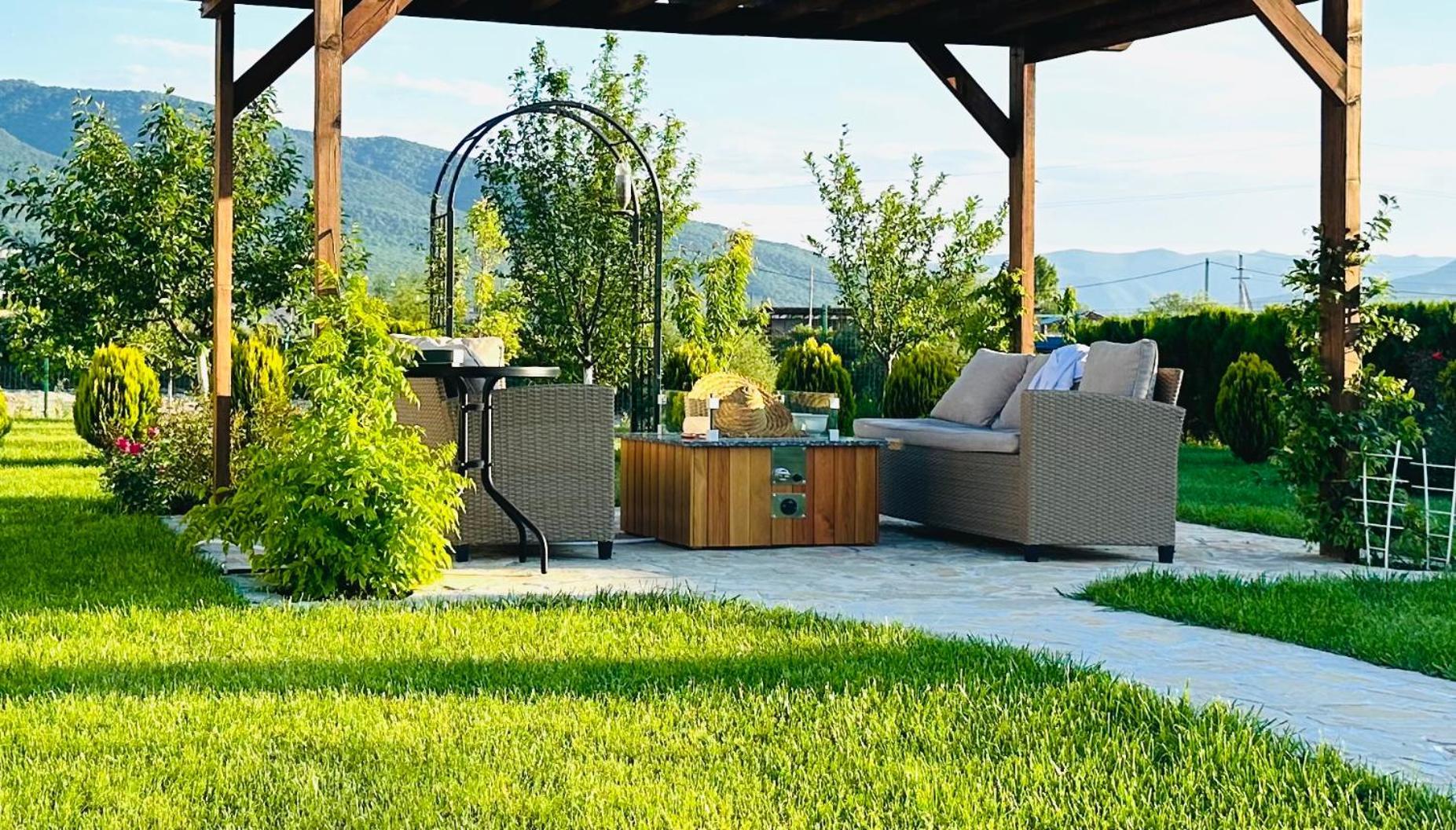 Entire Villa Near Tbilisi Nature Reserve With Panoramic View Mtsʼkhetʼa Kültér fotó
