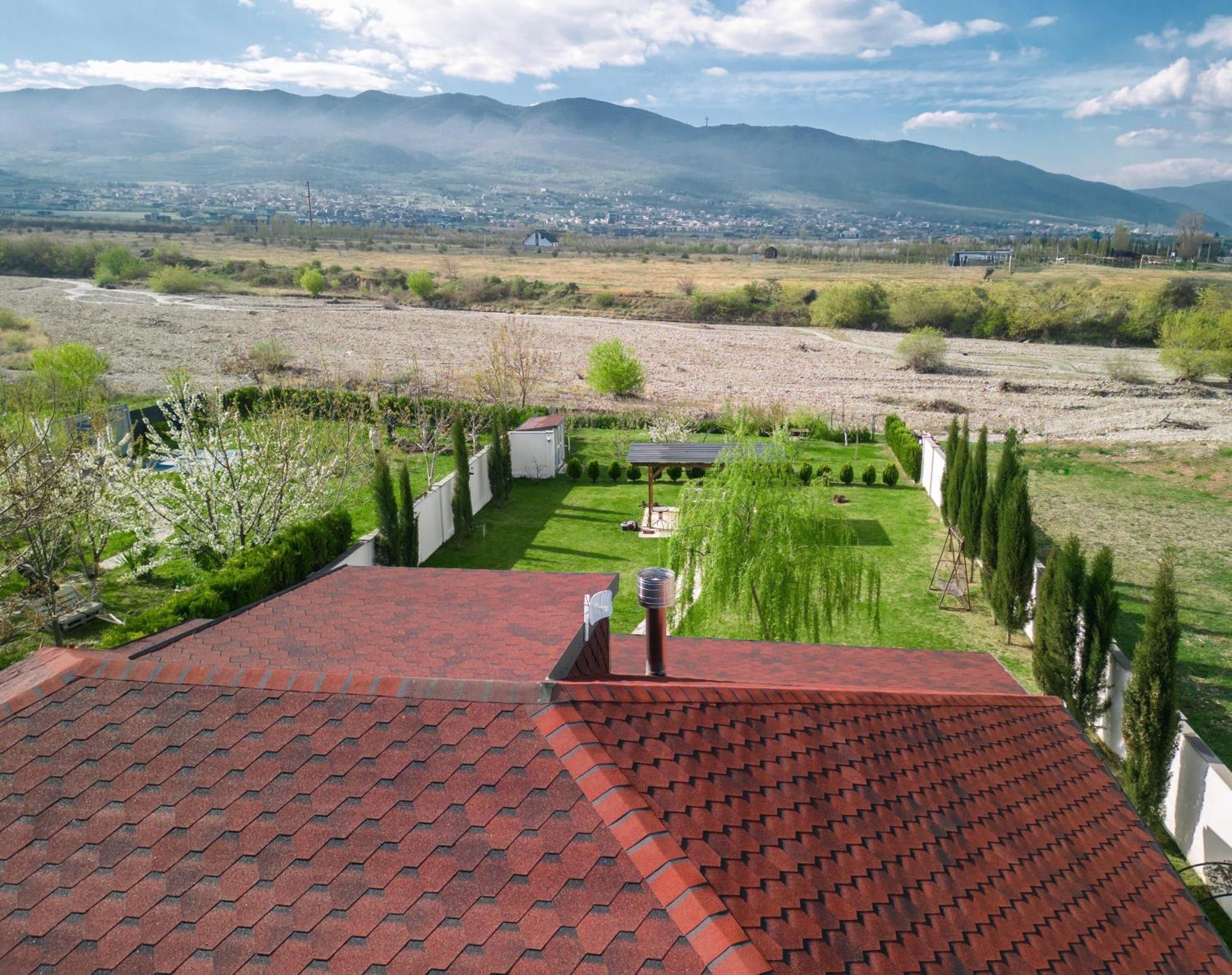 Entire Villa Near Tbilisi Nature Reserve With Panoramic View Mtsʼkhetʼa Kültér fotó
